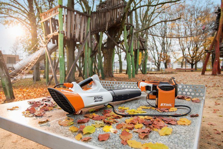Аккумуляторная система STIHL/ Время зарядки и работы аккумуляторов. 